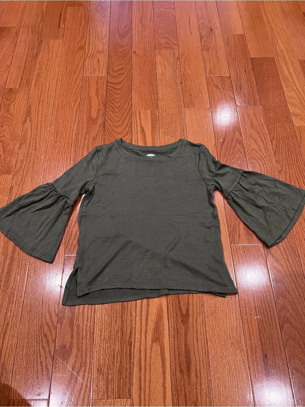 Girls Old Navy Kids Top Shirt Flare Sleeves Size Small 6/7